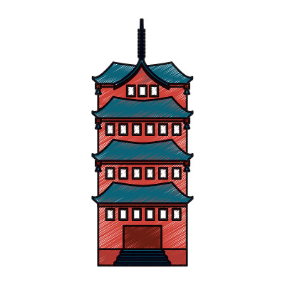文化日本塔建筑