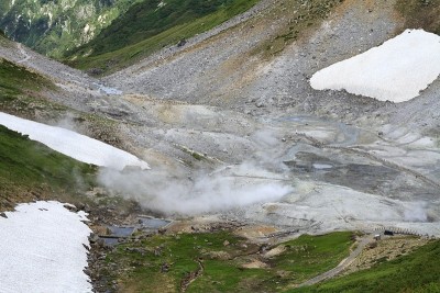 日本富山武堂地狱谷