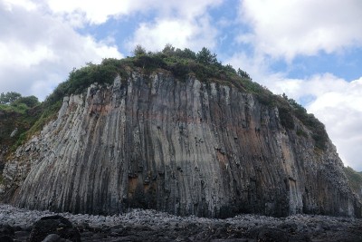 如沙洲状节理、奇岩、峭壁、海岸、