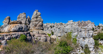 El Torcal de Antequera, Andalusia, Spain，在Antequer