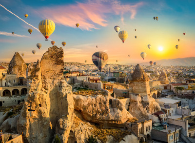 气球在Goreme