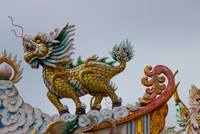 龙的雕像