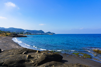 日本田山健butsu海滩