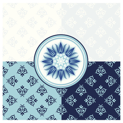 Four-Seamless-Dutch-patterns