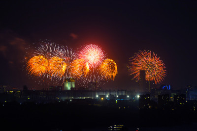 5月9日，红场庆祝胜利70周年