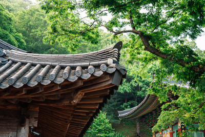 高丽山Jeokseoksa寺，江华郡，仁川，韩国