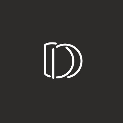 D字母标志设计组合字母