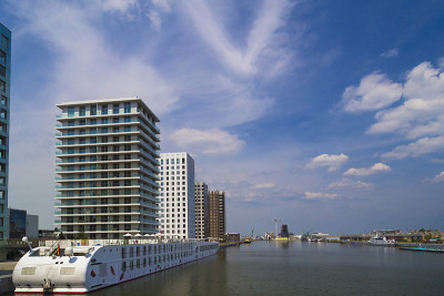 安特卫普市中心的现代住宅建筑