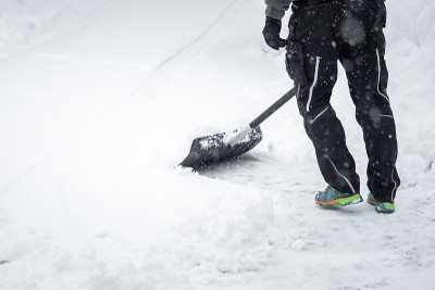 一下雪就下雪
