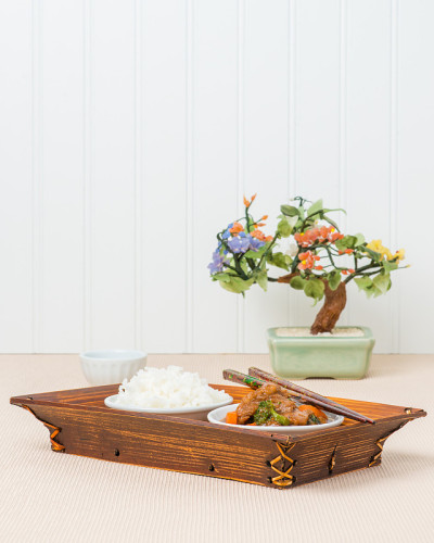 椰菜和牛肉