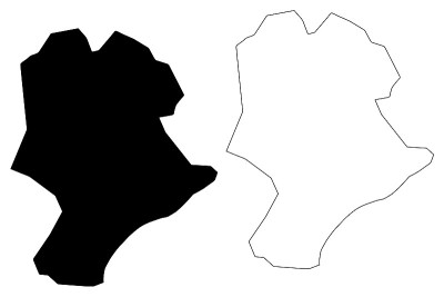 班吉县地图
