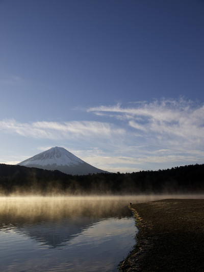 赛湖的富士山
