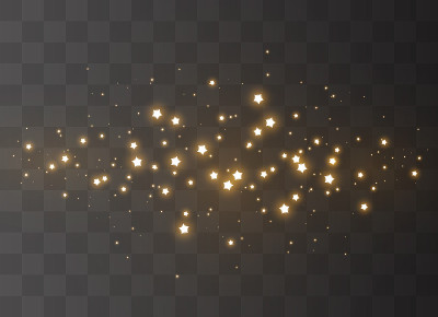 Sparkling magical dust