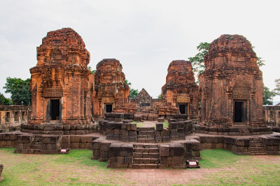 泰国Muangtam Castle或Prasat Muang Tam, Buri Ram