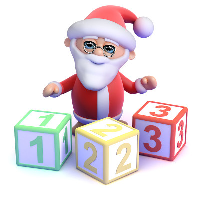 3d圣诞老人教你数数