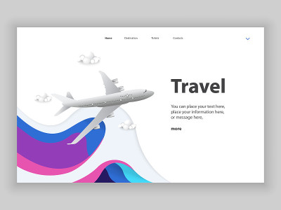 网页模板和旅行项目开发-用户界面Ui, Ux开发矢量-登陆页面概念-移动应用线框