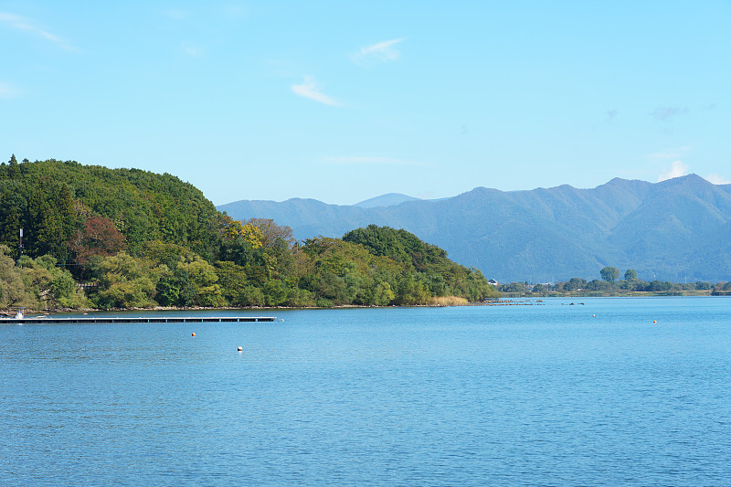 日本福岛稻河城湖