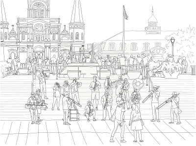 JacksonSquareBrass画