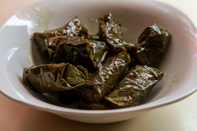 Yaprak Dolma，酿葡萄叶