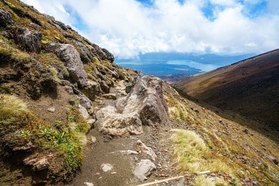 汤加里罗高山穿越，火山，新西兰