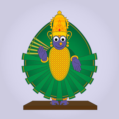 Navratra节日崇拜女神Laxmi, Saraswati, durga, Amba, Kolha