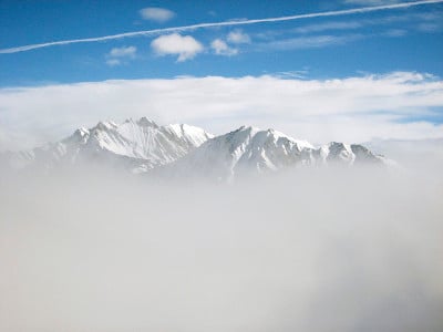 法国的勃朗山