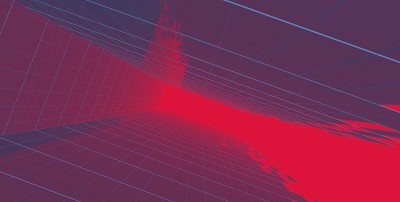 3D插图建筑建筑。