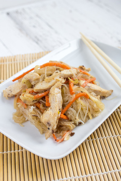印度面条——亚洲的一种鸡肉面条