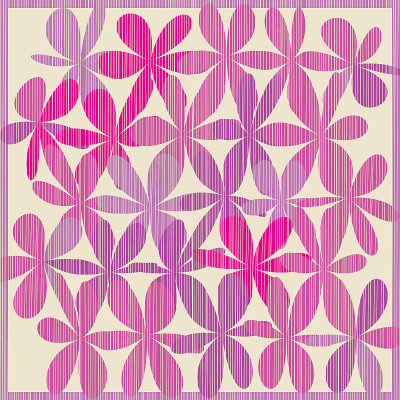 一套Grunge花形状