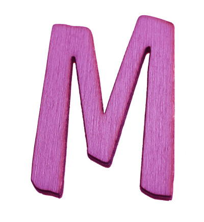木制字母M