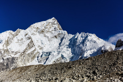 喜马拉雅山的雪山