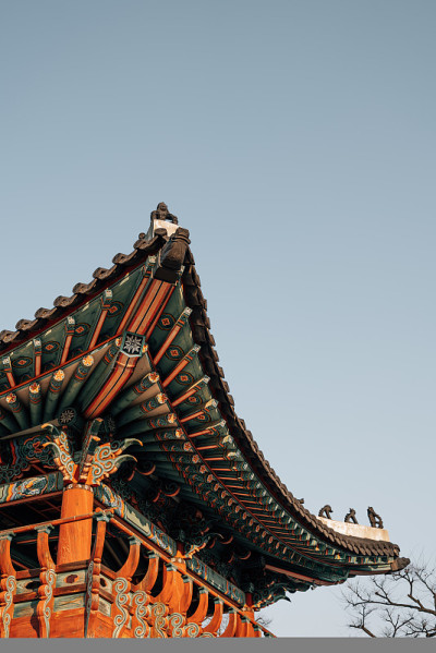 韩国水原华城幸宫韩国传统建筑