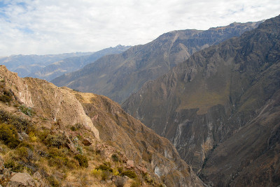 Colca峡谷、秘鲁