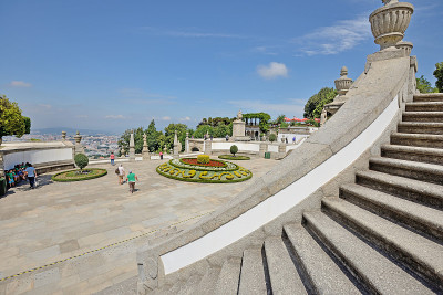 Bom Jesus do Monte сhurch在葡萄牙布拉加市附近