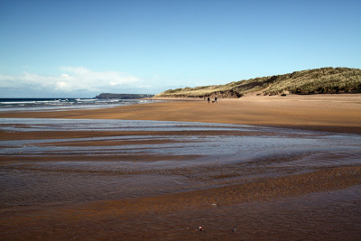 海滩的Portrush