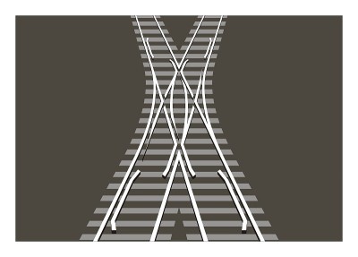 滑动开关铁路。铁路平交道。简单的说明