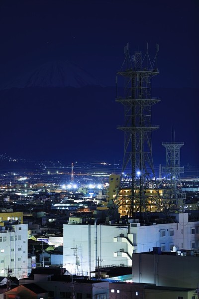山梨县夜景