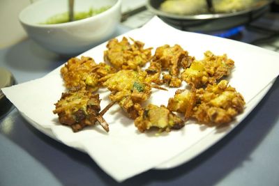 排水炒蔬菜