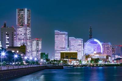 横滨港夜景