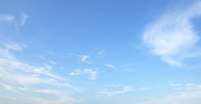 蓝色的天空