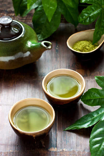 抹茶壶和碗