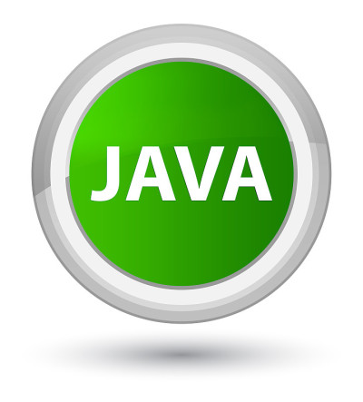 Java素色绿色圆形按钮