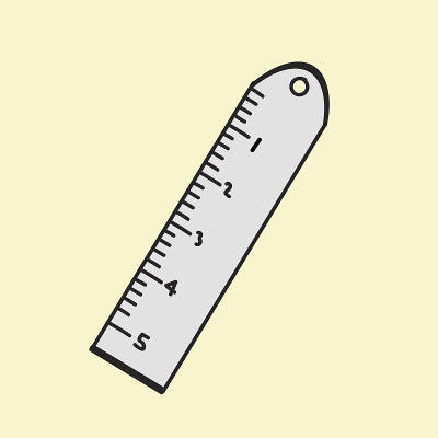 矢量文具涂鸦风格