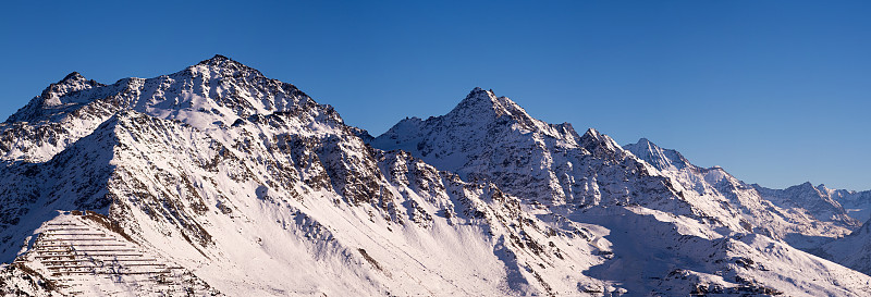 韦尔比尔滑雪区全景图