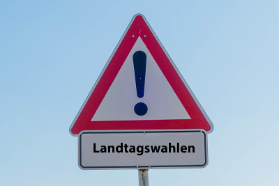 签署州选举德国“Landtagswahlen”