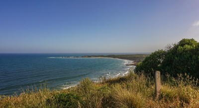 大洋路海滩的风景