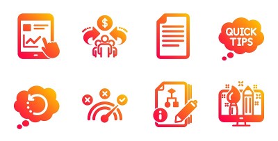 Algorithm, Sharing economy and File icons set. Int