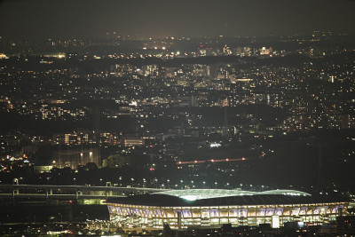 横滨地标大厦的夜景
