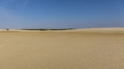 Lençóis Maranhenses国家公园的全景