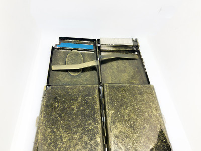 烟草卷,盒子。吸烟。